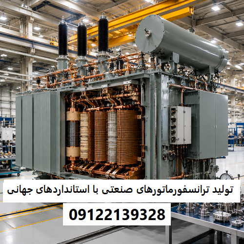 تولید ترانسفورماتورهای صنعتی با استانداردهای جهانی