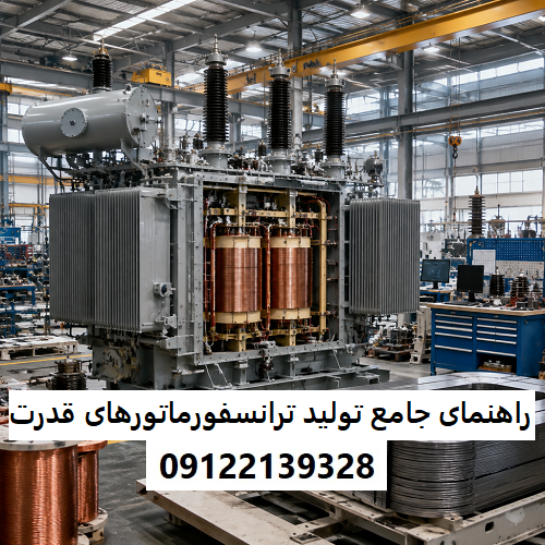 راهنمای جامع تولید ترانسفورماتورهای قدرت