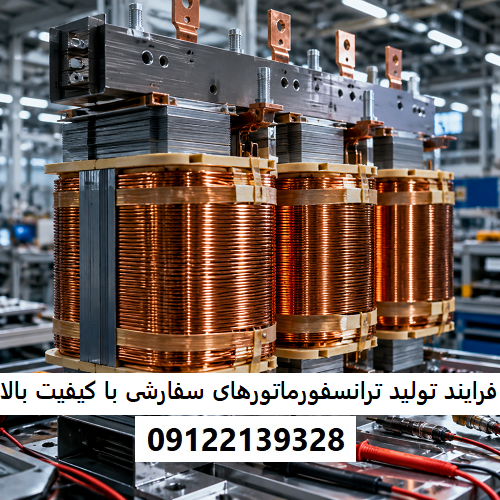فرایند تولید ترانسفورماتورهای سفارشی با کیفیت بالا