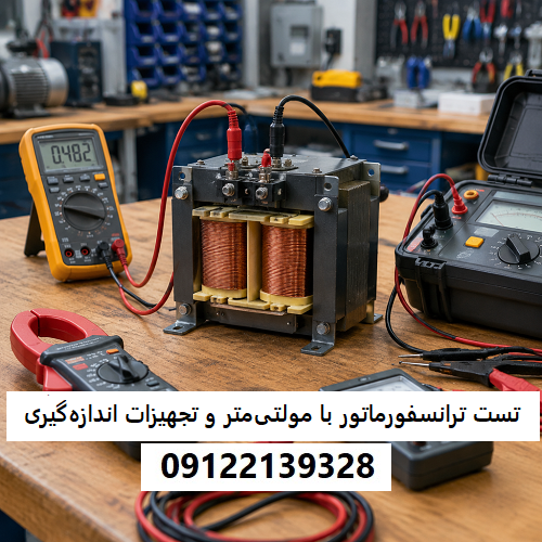 آموزش تست ترانسفورماتور با مولتی‌متر و تجهیزات اندازه‌گیری